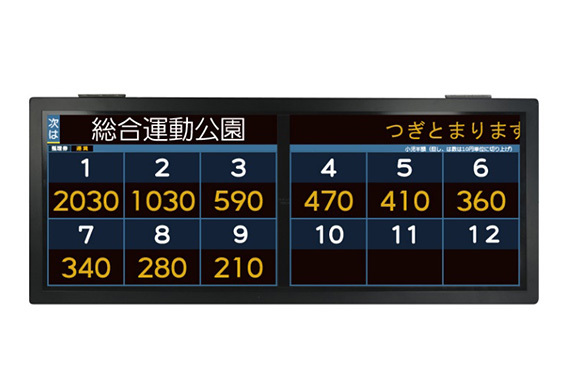 運賃表示器
